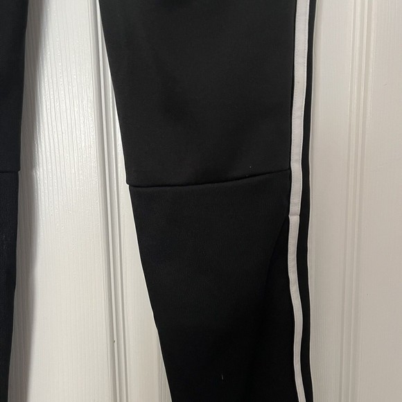 Adidas Climacool Womens Ankle Length Jogger Track Ankle Zip Black White Sz Small - Picture 10 of 10